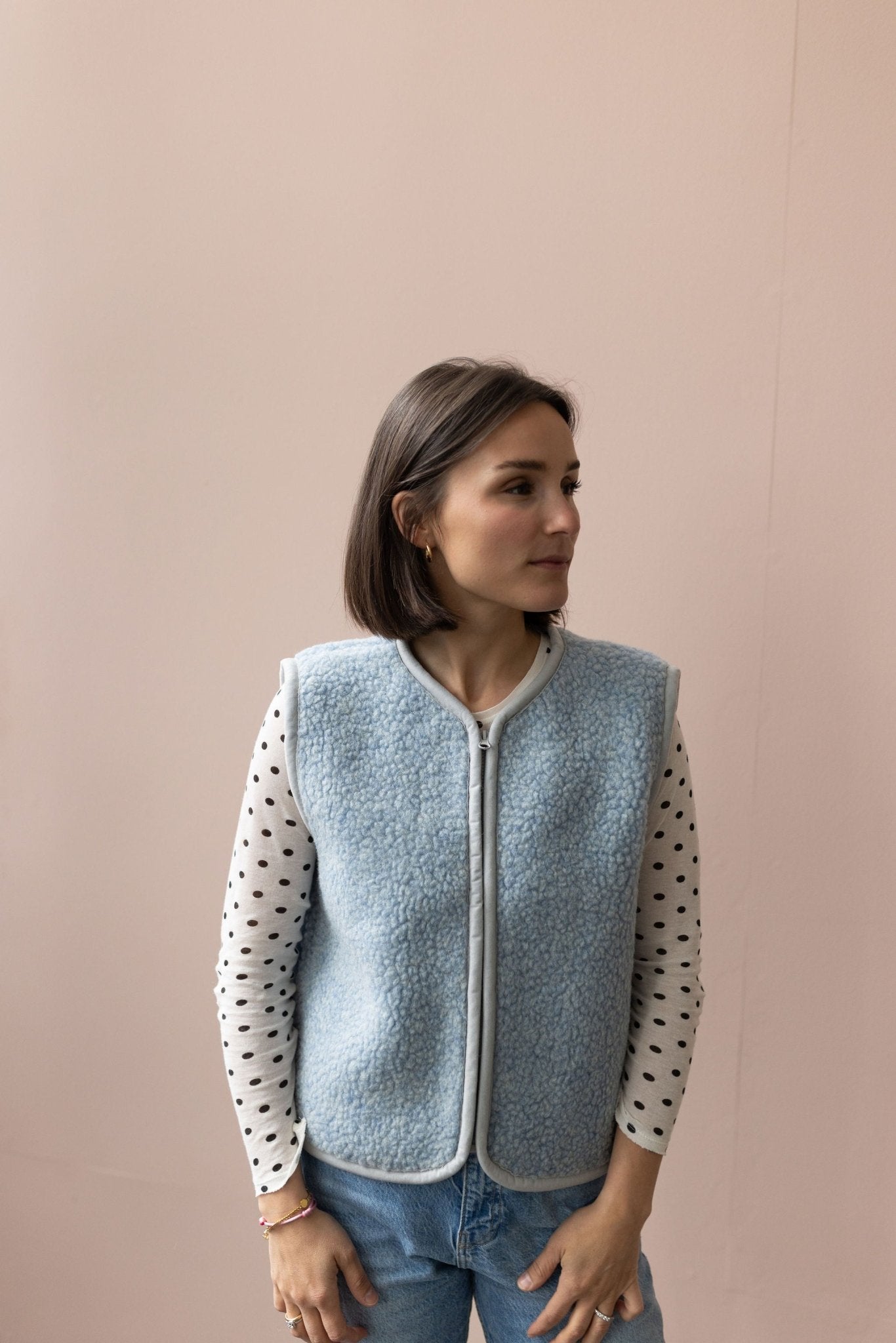 Wollweste "Romi" für Damen - Wollbebi