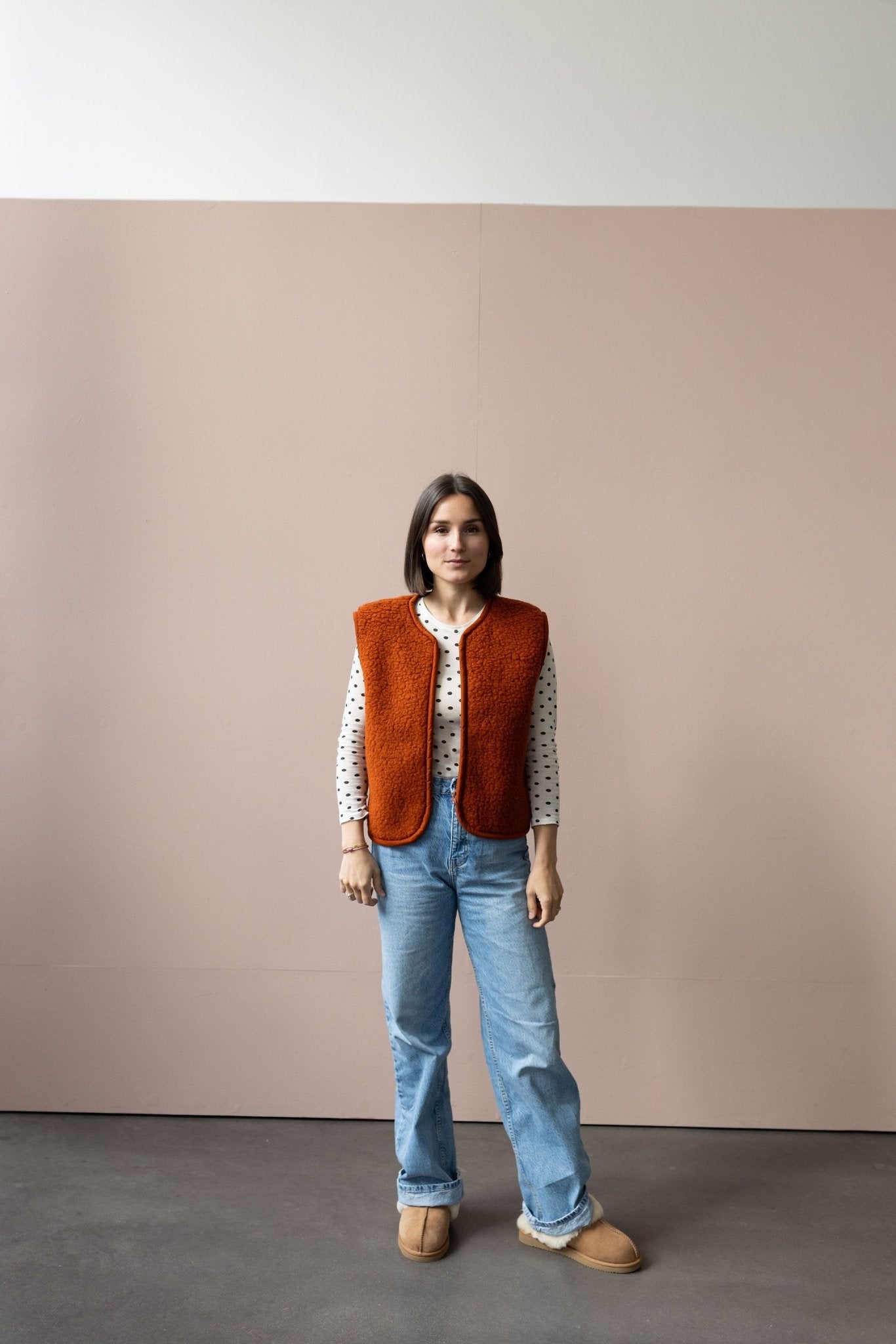 Wollweste "Romi" für Damen - Wollbebi