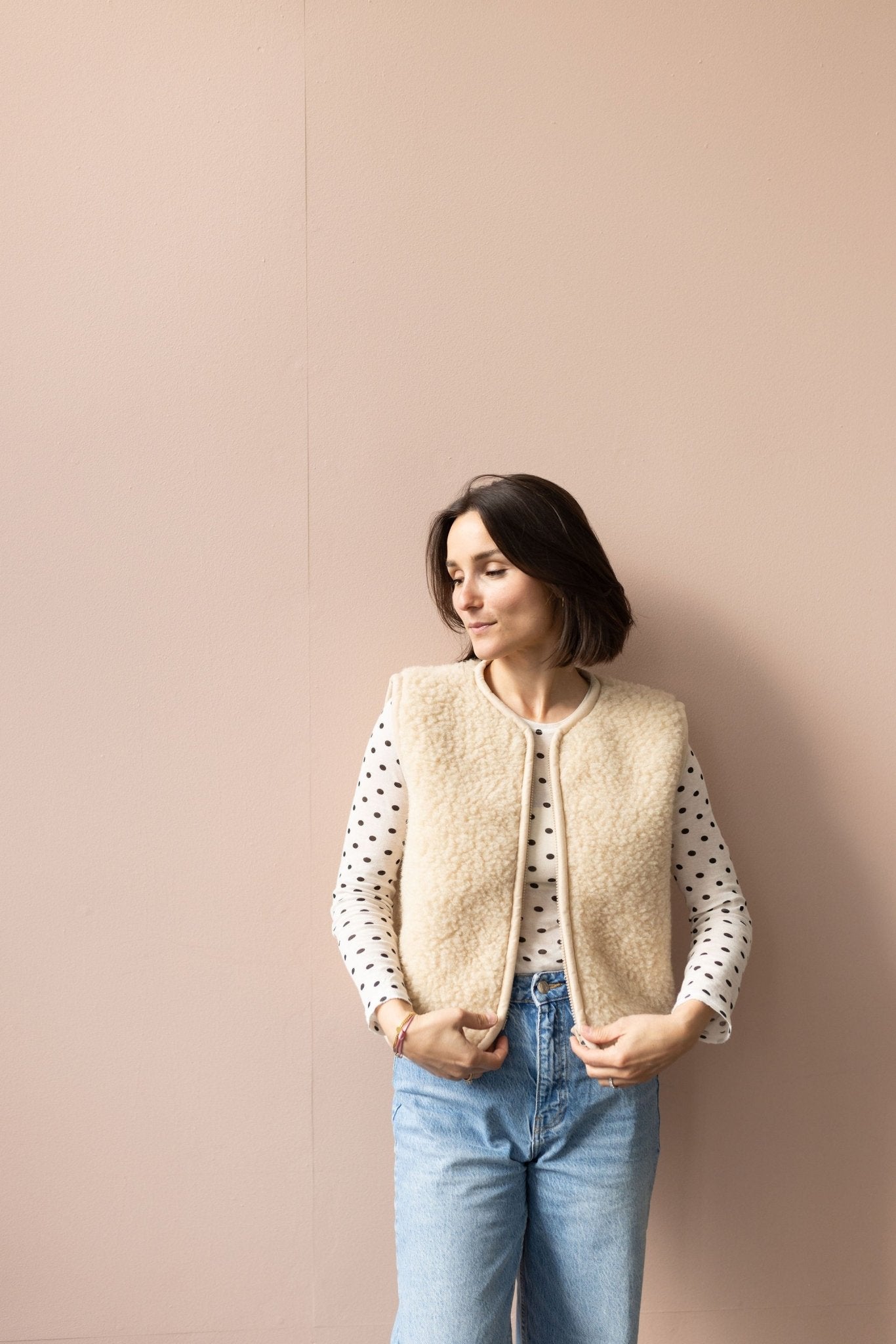 Wollweste "Romi" für Damen - Wollbebi