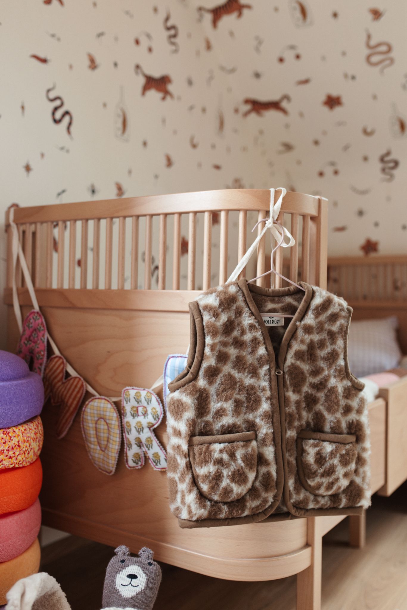 Wollweste "Teddy" für Kinder und Babys - Wollbebi