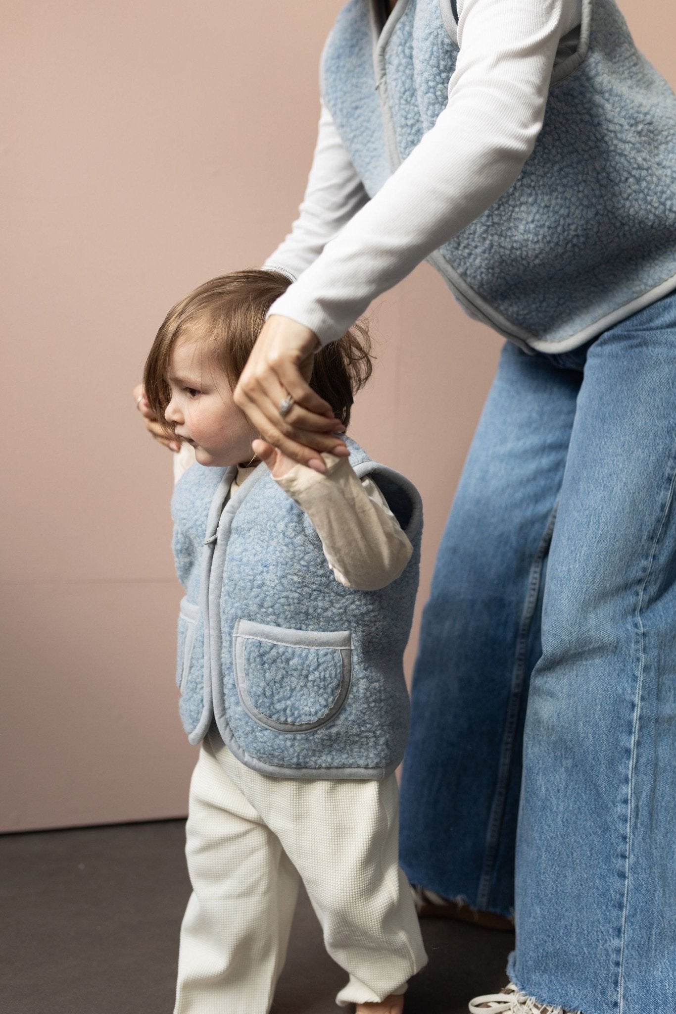 Wollweste "Teddy" für Kinder und Babys - Wollbebi