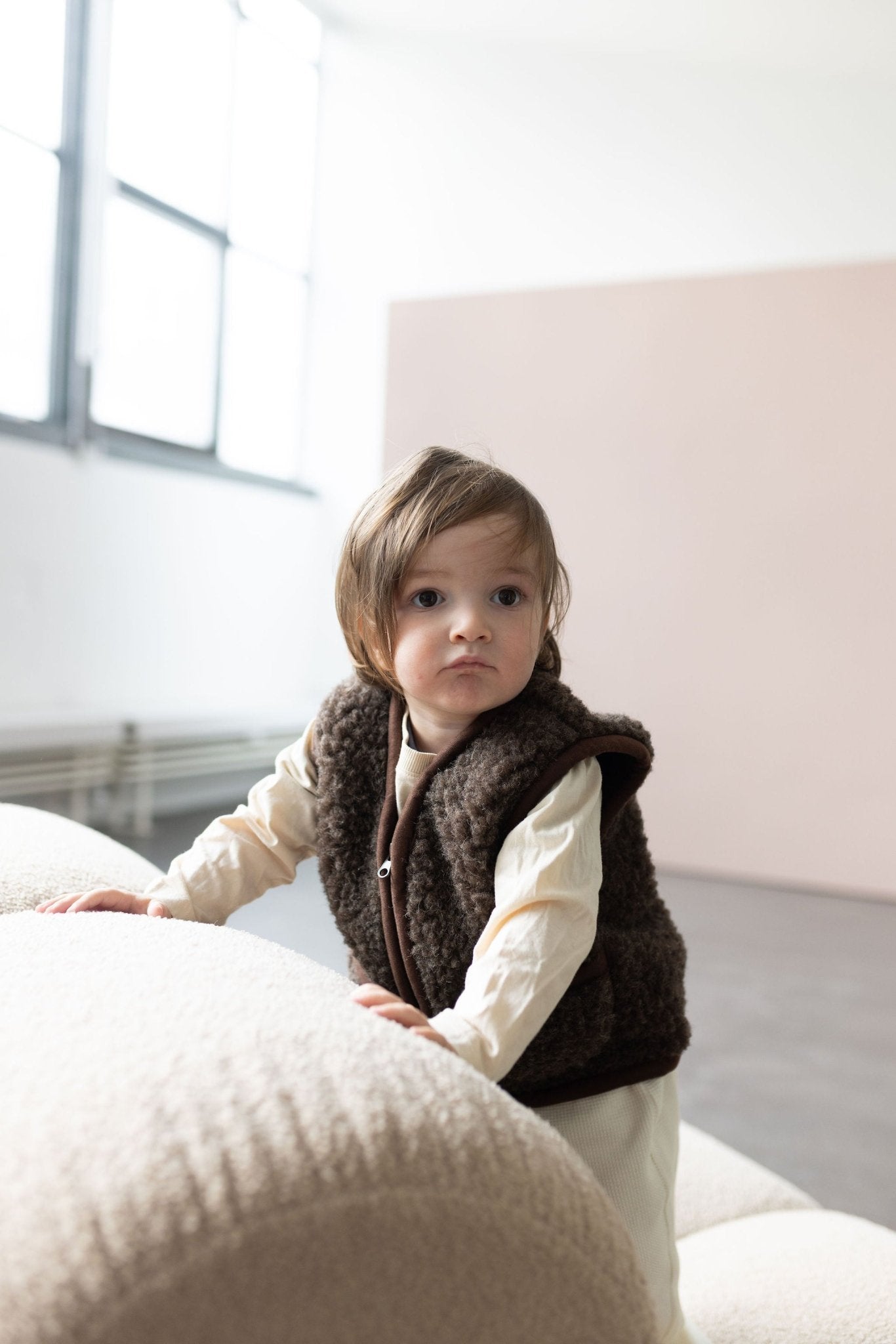 Wollweste "Teddy" für Kinder und Babys - Wollbebi