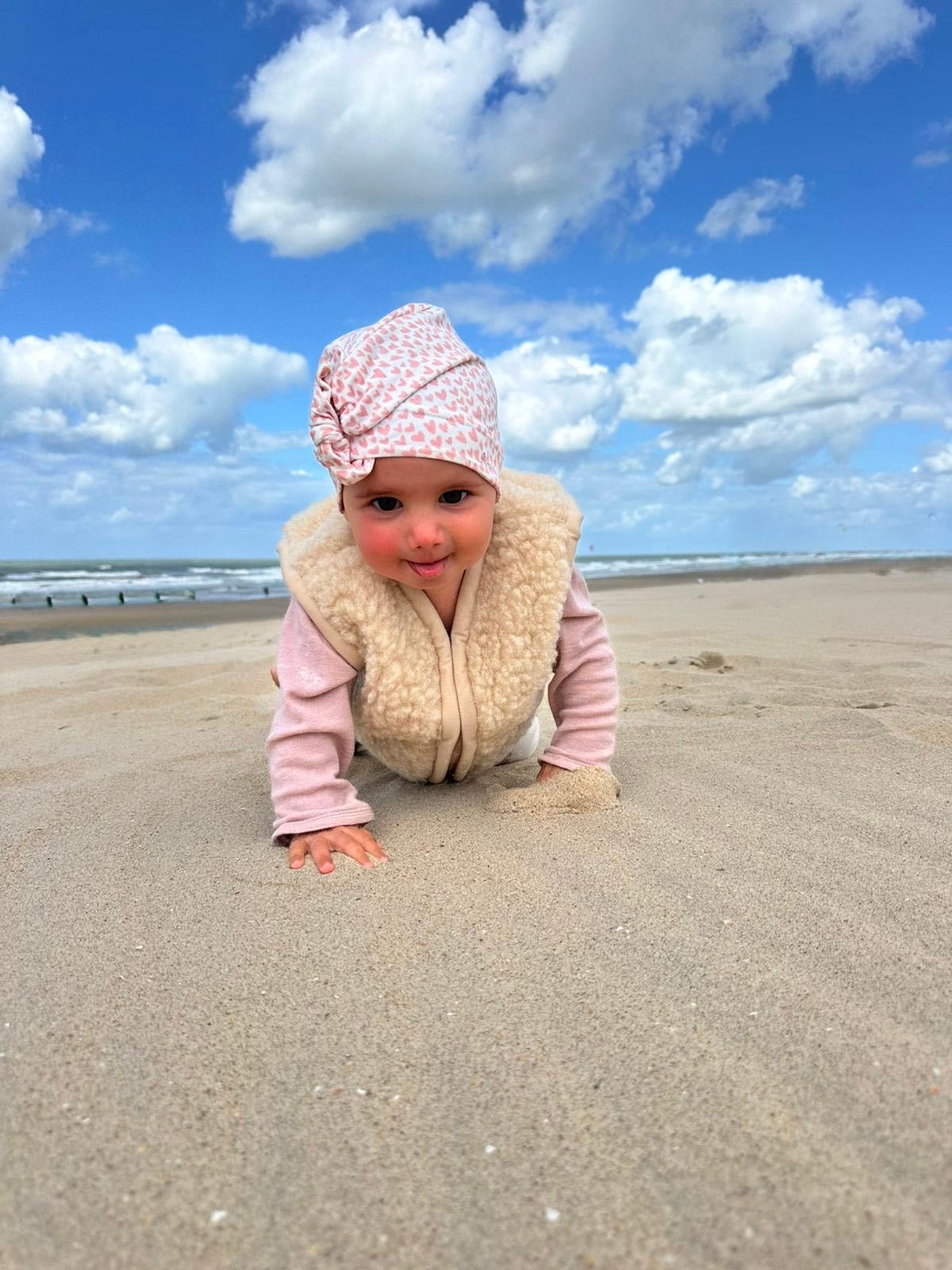 Wollweste "Teddy" für Kinder und Babys - Wollbebi