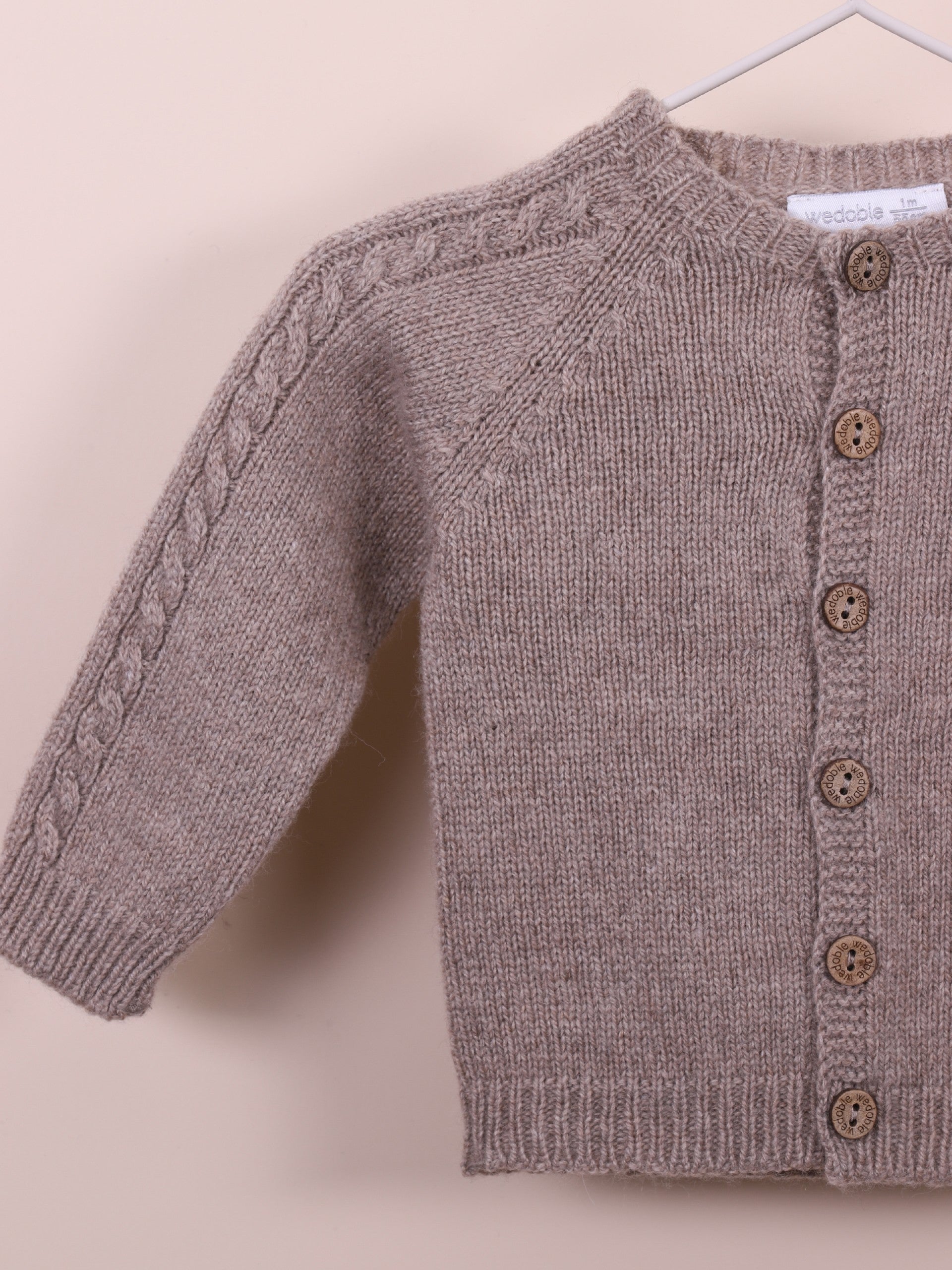 Wedoble Cardigan mit Cashmere